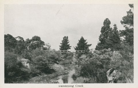 "Dandenong, Vic. photographic booklet", 1950s