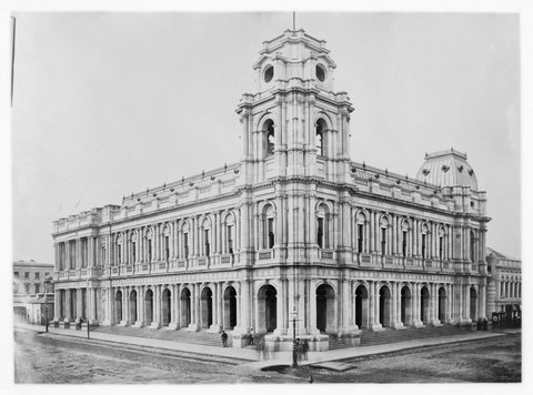 Melbourne General Post Office, c. 1900
