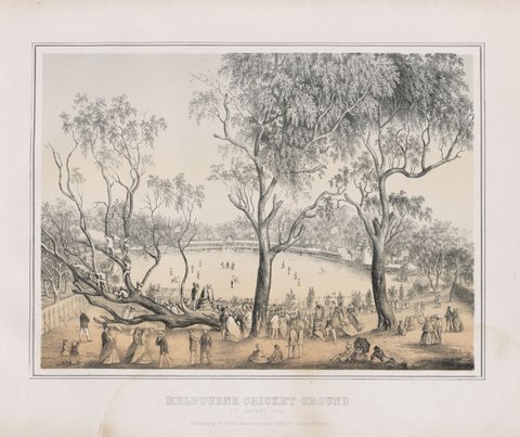 Melbourne Cricket Ground (1st January 1864)
