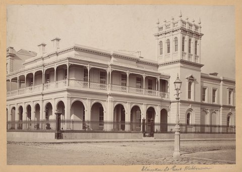 Clarendon St East Melbourne, 1880–90