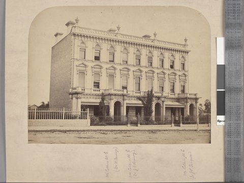 [152, 154 and 156 Collins street], c. 1868