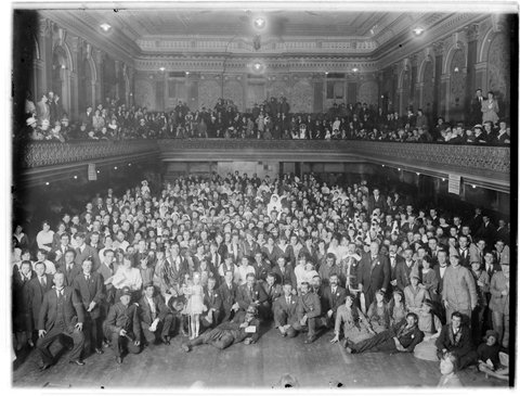 Fancy dress ball at the Collingwood Town Hall, 1911–20