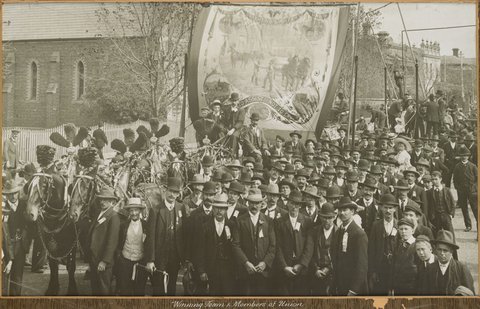 United Carters' & Drivers Union, Melbourne, Victoria, 1906