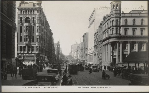 Collins Street, Melbourne, 1930–35
