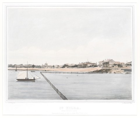ST. KILDA. FROM KENNY'S BATH, c. 1863