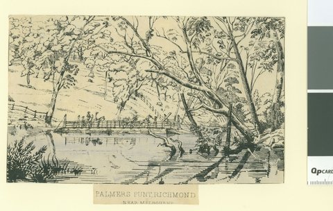Palmers Punt, Richmond Near Melbourne, 1851?