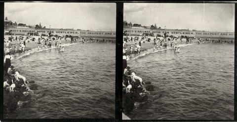 St. Kilda foreshore, Victoria, 1890–1910
