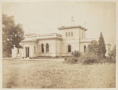 Melbourne Observatory, 1885–87