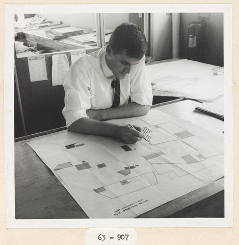 Exhibition of the Melbourne Metropolitan Planning Scheme 1954 at the Public Library of Victoria November 1953