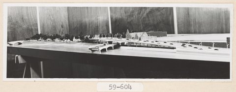 Exhibition of the Melbourne Metropolitan Planning Scheme 1954 at the Public Library of Victoria November 1953