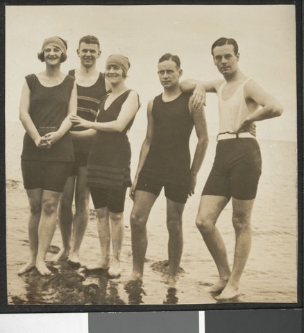 At Black Rock, Vic, 1925