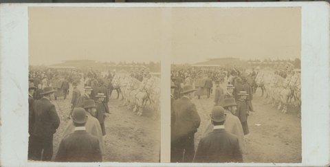Military and police exhibitions for the Duke of York's visit, Melbourne, Vic.?, 1901