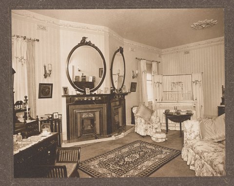 Album of photographs depicting exterior and interior views of Homeden, Lansell Road Toorak, 1905–16