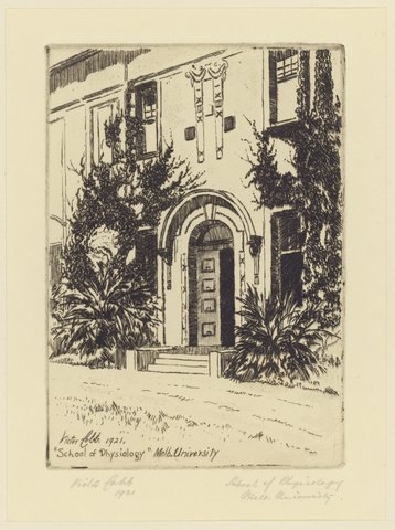 School of Physiology, Melb [Melbourne] University, 1921