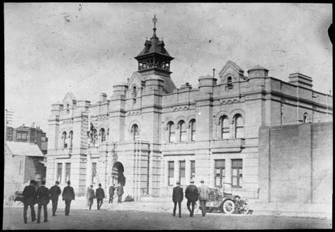 [City Watch House, 345-355 Russell Street, Melbourne], c. 1909