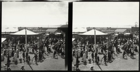 St. Kilda foreshore, Victoria, 1890–1910