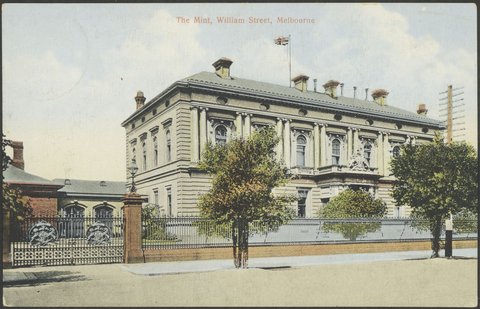 The Mint, William Street, Melbourne, 1906?