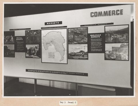 Exhibition of the Melbourne Metropolitan Planning Scheme 1954 at the Public Library of Victoria November 1953