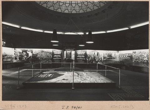Exhibition of the Melbourne Metropolitan Planning Scheme 1954 at the Public Library of Victoria November 1953