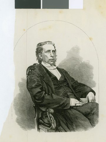 The Rev. Isaac New, Pastor of Albert Street Chapel, Melbourne, 1862