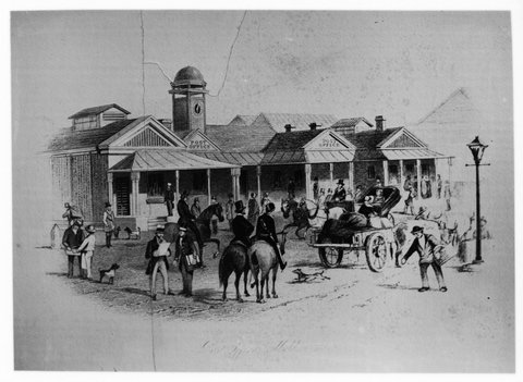 Post Office Melbourne, c. 1900