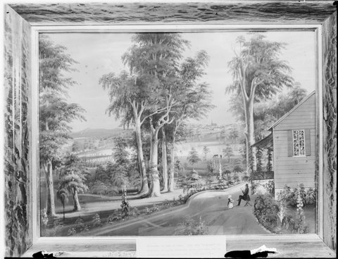 View from "Jolimont", the residence of C.J. La Trobe, c. 1900