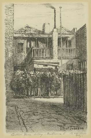 Golden Fleece Alley Melbourne E, 1880–1932