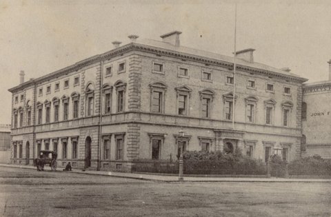 View of Melbourne - buildings and surrounds, Vic, 1880–1910
