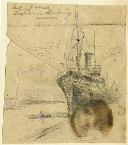 Yarra River shipping, Melbourne, 1875–1900