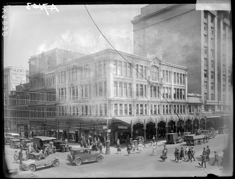 Swanston Street, Melbourne, c. 1925