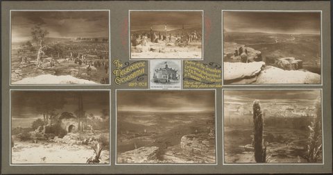 The Melbourne Cyclorama, 1889-1928 : photos of the Jerusalem Cyclorama, 1889–1928