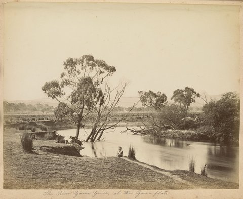 The River Yarra Yarra, at the Yarra Flats, 1880–85