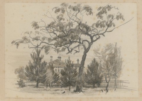 Views of Melbourne buildings, c. 1880
