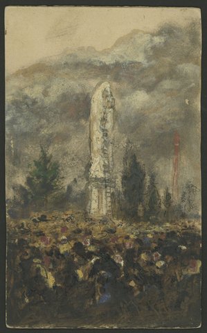 Unveiling the Gordon Statue Melbourne 1889