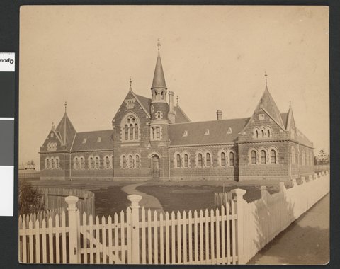 Williamstown State School, No. 1183, in the 1890's, 1890–1900