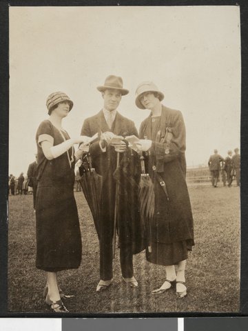 At Flemington, November 8th 1924, Vic