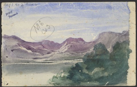 Melbourne from the Punt Hill Oct. 1880