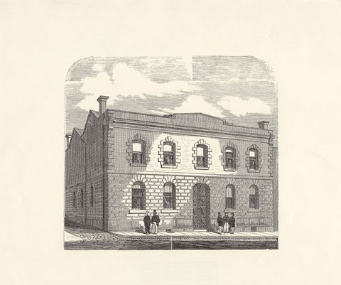 Store front in Little Collins Street, Melbourne, 1890–1900