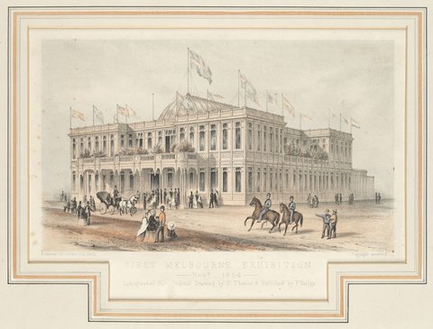 First Melbourne Exhibition, Novr. 1854