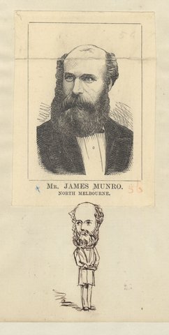 Mr. James Munro. North Melbourne, 1874