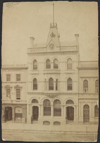 Colonial Chambers, 86 Collins Street West, Melbourne, 1875–80