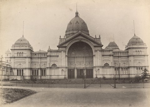 Exhibition Buildings, Carlton, Vic, 1880s