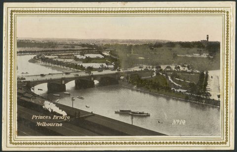 Princes Bridge, Melbourne, 1900?