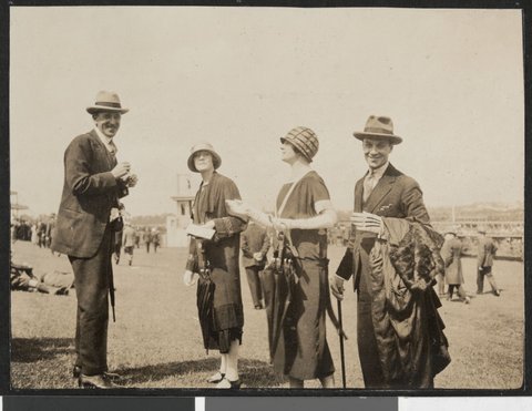 At Flemington, November 8th 1924, Vic