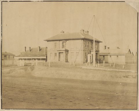 Chief Secretary's office and Government offices, William street, Melbourne, 1860–70
