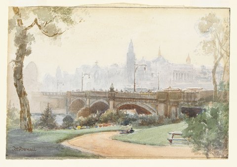 Princes Bridge, c. 1900