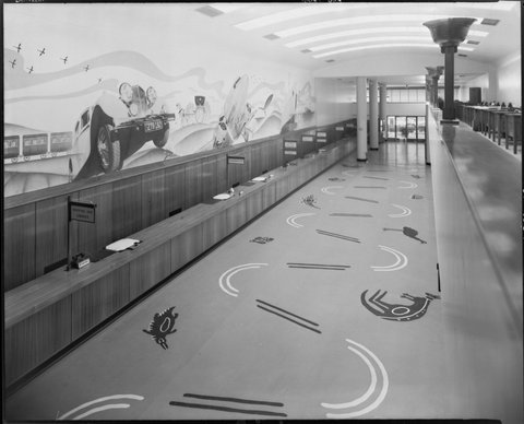 Victorian Government Tourist Bureau, 272 Collins Street, Melbourne, 1940s