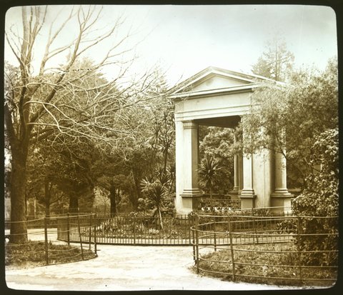 Band Pavilion, Fitzroy Gardens, Melbourne, 1875–1930
