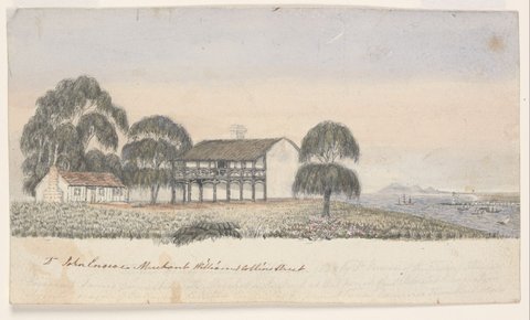 [Bachelors Hall, St. Kilda, c. 1840], 1875