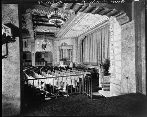 Interior views of Plaza Theatre, Collins Street, Melbourne, 1940s